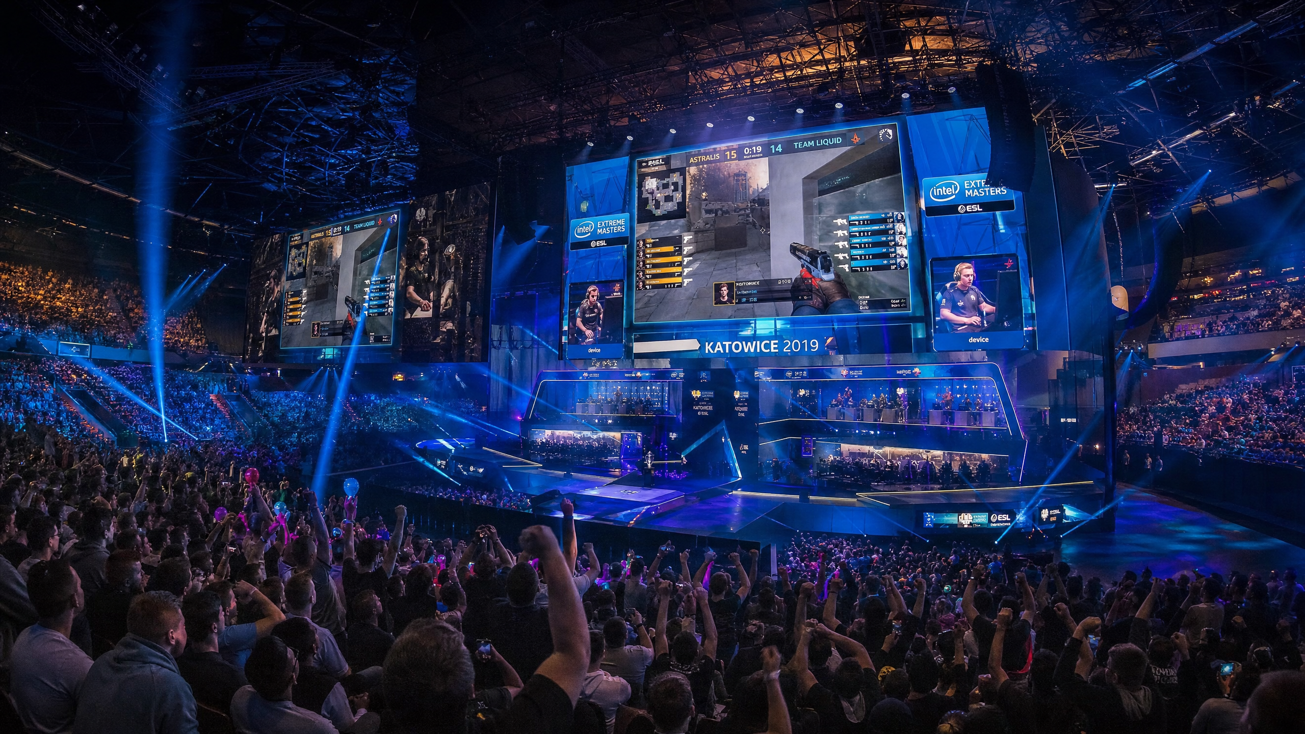 Esports event coverage